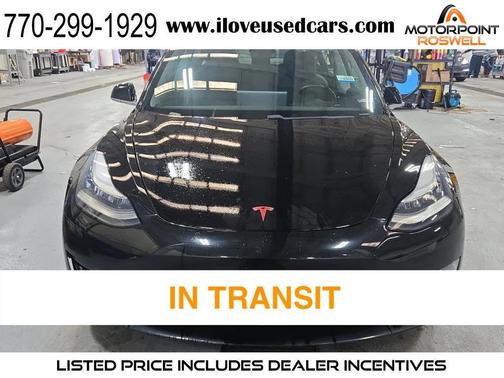 Black 2018 Tesla Model 3 Long Range