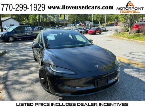 Stealth Grey 2024 Tesla Model 3 Standard Range