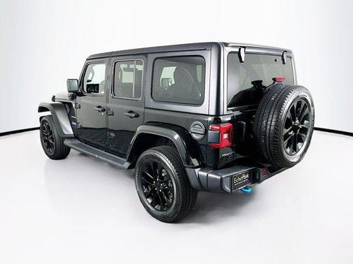 Black Clearcoat 2023 Jeep Wrangler 4xe Sahara