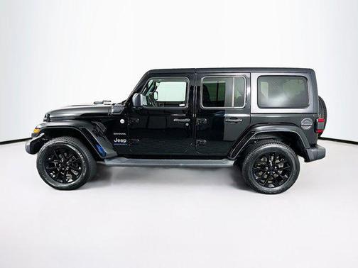 Black Clearcoat 2023 Jeep Wrangler 4xe Sahara