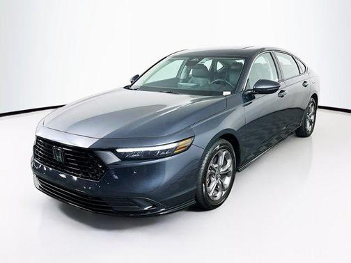 Gray 2024 Honda Accord Hybrid EX-L