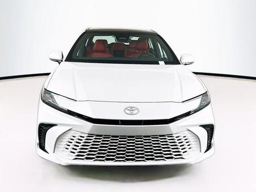 White 2025 Toyota Camry XSE