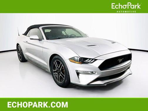 Ingot Silver Metallic 2018 Ford Mustang EcoBoost Premium