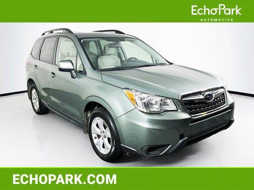 Jasmine Green Metallic 2015 Subaru Forester 2.5i Premium