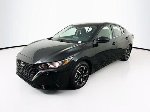 Super Black 2025 Nissan Sentra SV