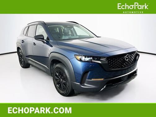 Ingot Blue Metallic 2025 Mazda CX-50 Hybrid Premium Package