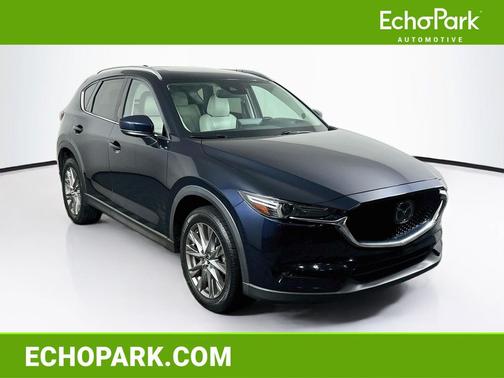 Deep Crystal Blue Mica 2021 Mazda CX-5 Grand Touring