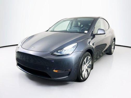Gray 2021 Tesla Model Y Long Range Dual Motor All-Wheel Drive