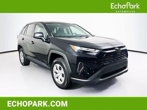Midnight Black Metallic 2023 Toyota RAV4 LE