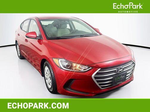Scarlet Red 2017 Hyundai ELANTRA SE