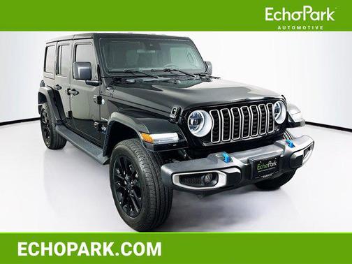 Black Clearcoat 2024 Jeep Wrangler 4xe Sahara