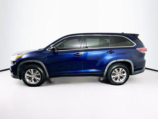 Blue 2014 Toyota Highlander LE Plus