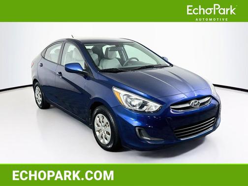 Pacific Blue Pearl 2015 Hyundai Accent GLS