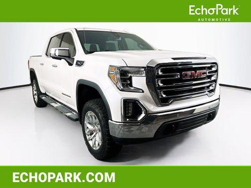 White 2019 GMC Sierra 1500 SLT