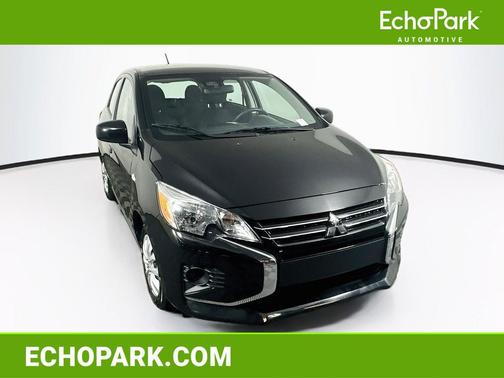 Jet Black Metallic 2024 Mitsubishi Mirage ES