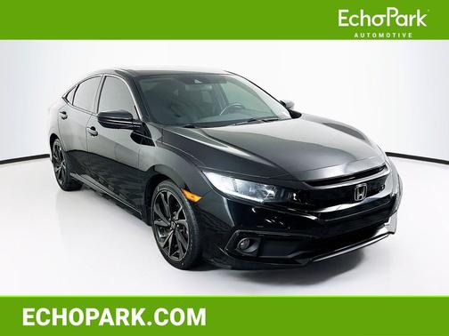 Crystal Black Pearl 2021 Honda Civic Sport