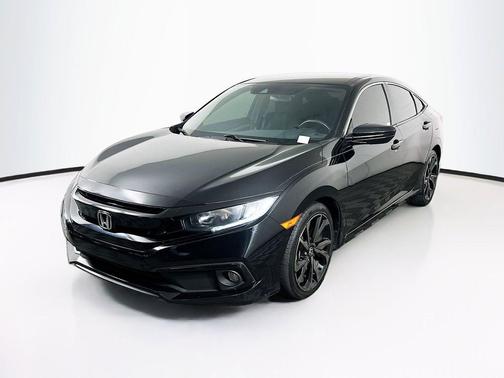 Crystal Black Pearl 2021 Honda Civic Sport