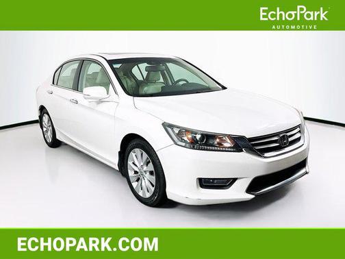White Orchid Pearl 2013 Honda Accord EX-L