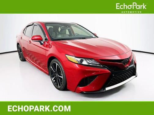 Supersonic Red 2019 Toyota Camry XSE