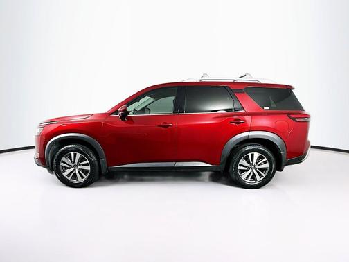 Red 2023 Nissan Pathfinder SL FWD