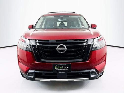 Red 2023 Nissan Pathfinder SL FWD