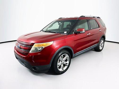 Ruby Red Metallic Tinted Clearcoat 2015 Ford Explorer Limited