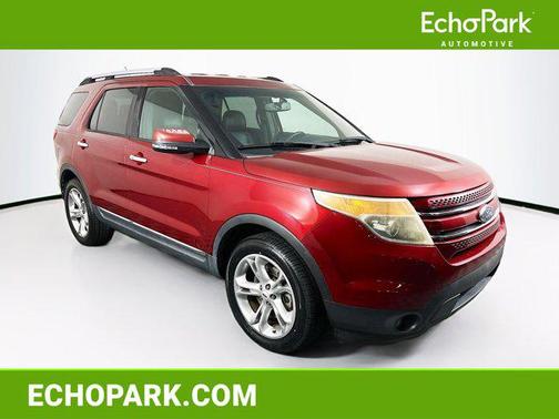 Ruby Red Metallic Tinted Clearcoat 2015 Ford Explorer Limited