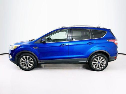 Lightning Blue Metallic 2017 Ford Escape Titanium