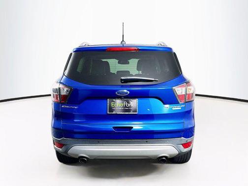 Lightning Blue Metallic 2017 Ford Escape Titanium
