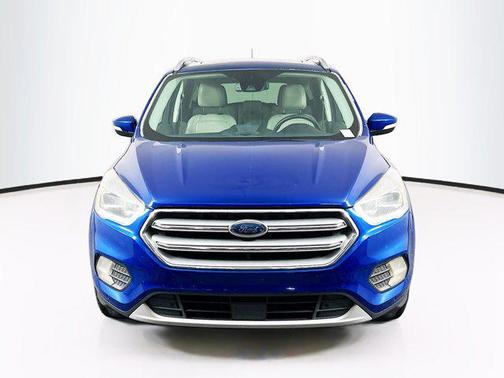 Lightning Blue Metallic 2017 Ford Escape Titanium