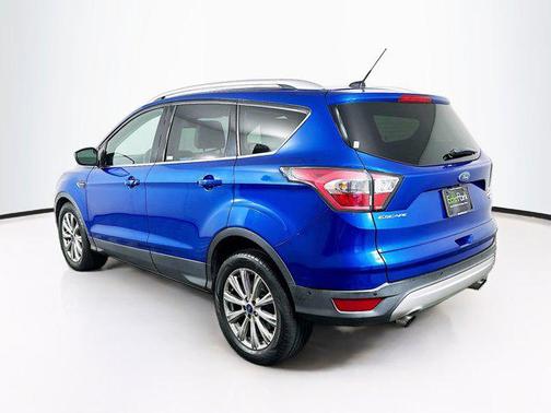 Lightning Blue Metallic 2017 Ford Escape Titanium