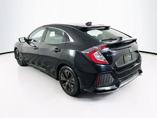 Black 2017 Honda Civic EX