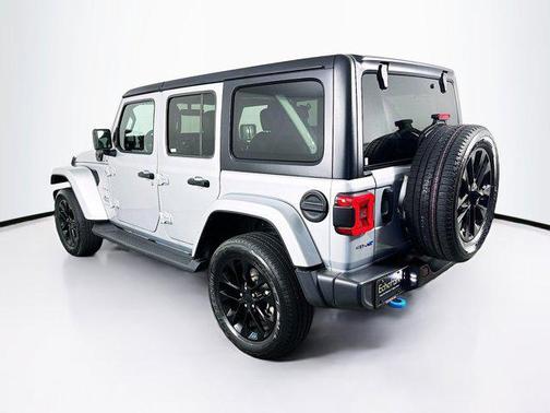 Silver Zynith Clearcoat 2023 Jeep Wrangler 4xe Sahara