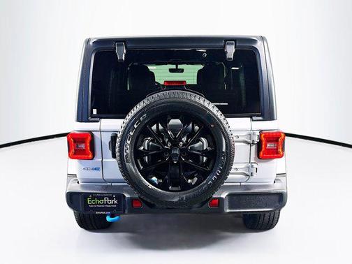 Silver Zynith Clearcoat 2023 Jeep Wrangler 4xe Sahara
