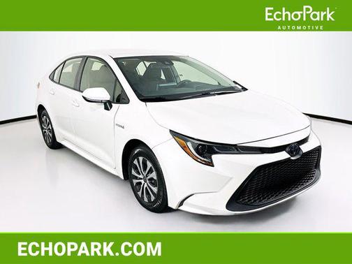 Blizzard Pearl 2021 Toyota Corolla Hybrid LE