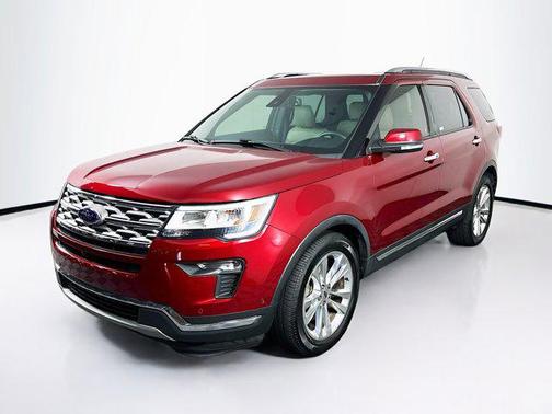 Ruby Red Metallic Tinted Clearcoat 2018 Ford Explorer Limited