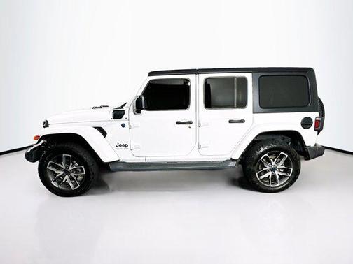 Bright White Clearcoat 2024 Jeep Wrangler 4xe Sport S