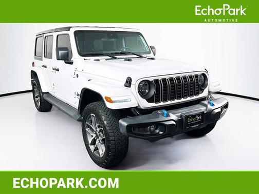 Bright White Clearcoat 2024 Jeep Wrangler 4xe Sport S