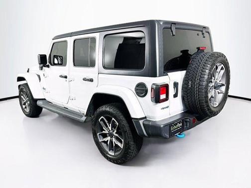 Bright White Clearcoat 2024 Jeep Wrangler 4xe Sport S