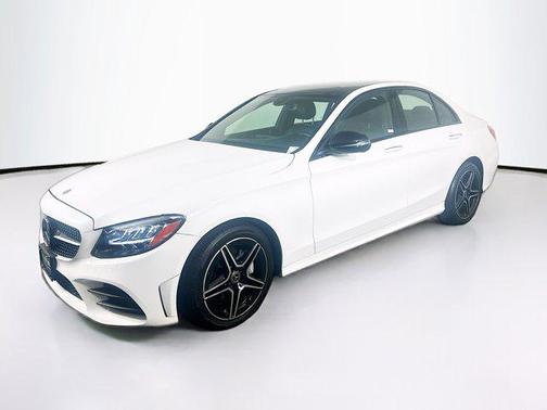 White 2021 Mercedes-Benz C-Class C 300 4MATIC
