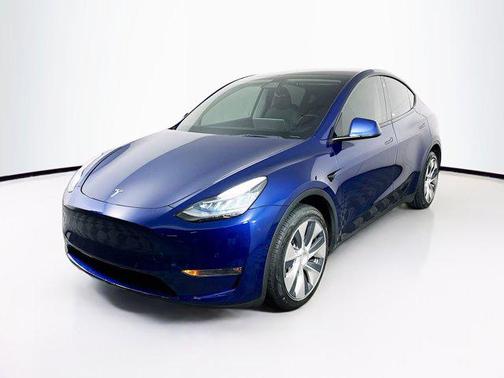Deep Blue Metallic 2022 Tesla Model Y Long Range Dual Motor All-Wheel Drive