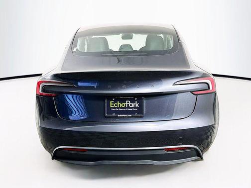 Stealth Grey 2025 Tesla Model 3 Long Range