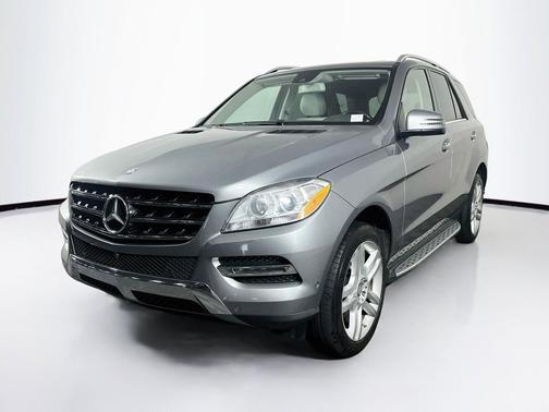Gray 2015 Mercedes-Benz M-Class ML 350
