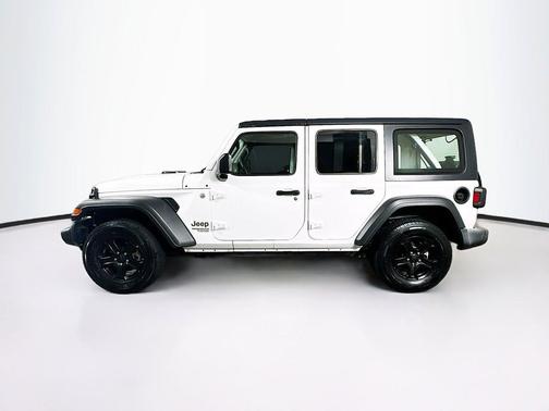 Bright White Clearcoat 2018 Jeep Wrangler Unlimited Sport