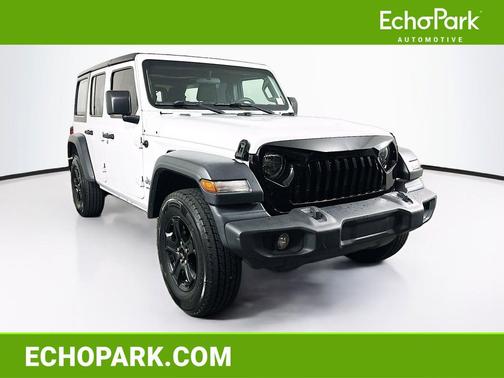Bright White Clearcoat 2018 Jeep Wrangler Unlimited Sport