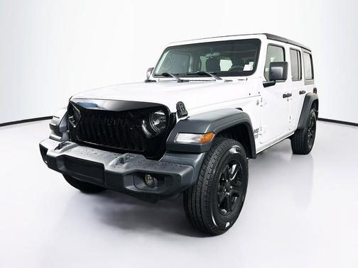 Bright White Clearcoat 2018 Jeep Wrangler Unlimited Sport