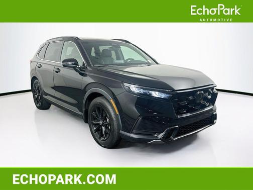 Black 2023 Honda CR-V Hybrid Sport FWD
