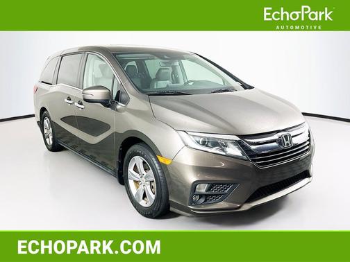 Gray 2018 Honda Odyssey EX-L