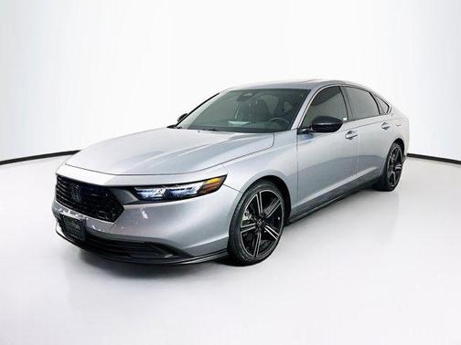 Lunar Silver Metallic 2023 Honda Accord Hybrid Sport