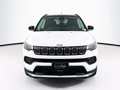 Bright White Clearcoat 2022 Jeep Compass Limited